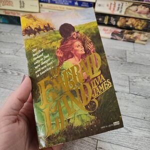 Emerald Land Livia James 1983 Ballantine Vintage Historical Romance PB